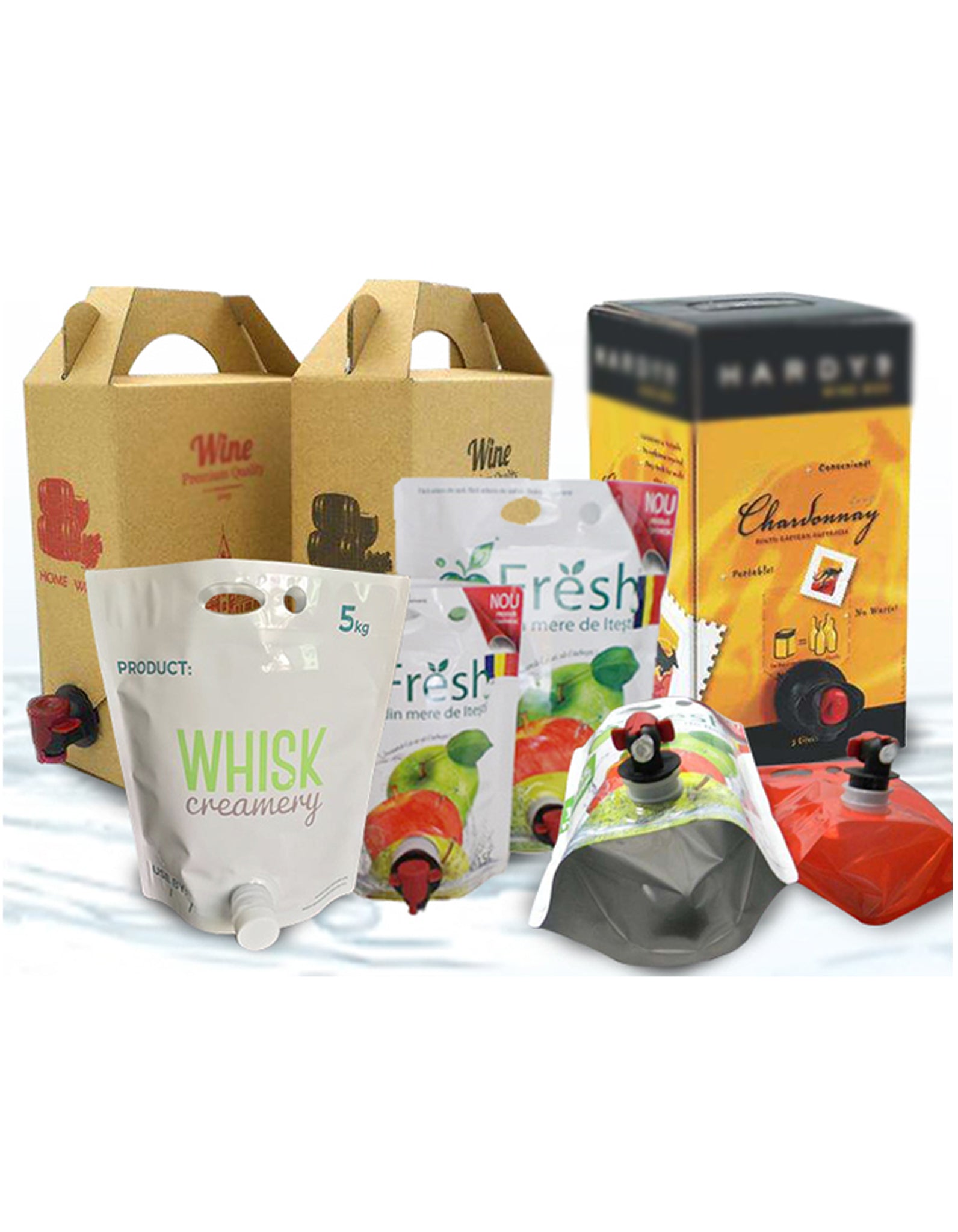 Automatic Bag in Box BIB Liquid Filling and Capping Machine